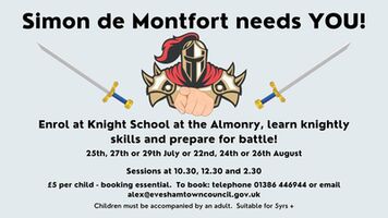 Evesham Knight School for over 5s This Summer
