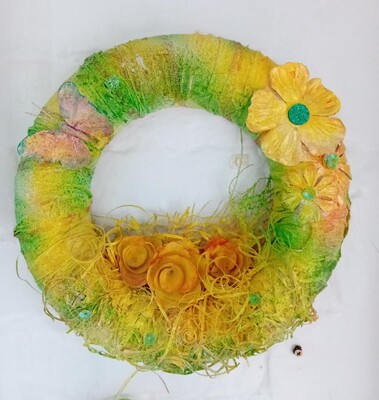 Powertex Spring Wreath