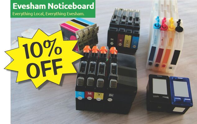 10% off Inks and Toners